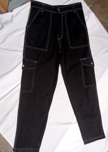 Black Cargo Pants