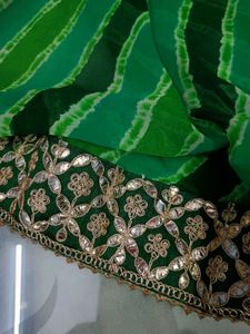 Ready To Wear Lehariya Saree
