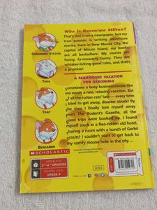 Geronimo Stilton A Fabumouse Vacations For Geronim