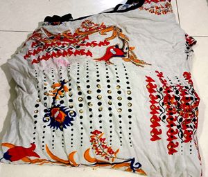 Rayon Sharara Set