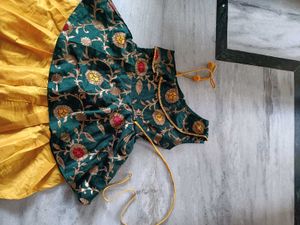 Red &amp; Gold Festive Dress (combo)