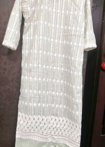 Elegant Embroidered Kurta
