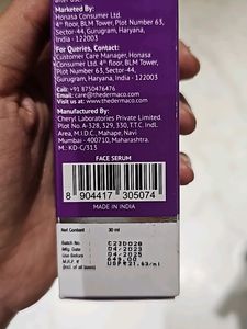 Derma Co C Cinamide Radiance Serum
