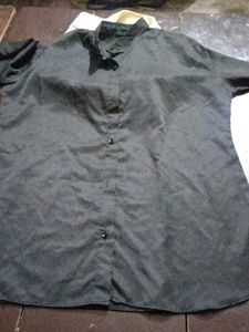 Combo of 2 Men Shirts - Black &amp; White