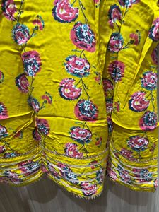 Short kurta with flared Pallazo