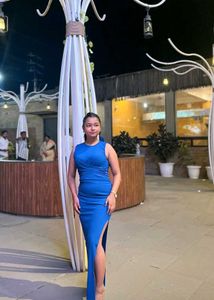 Blue Bodycon Dress