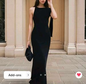 Elegant Black Maxi Dress