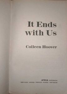 It Ends With Us by Colleen Hoover
