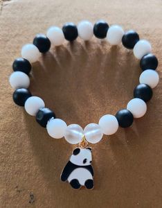 Cute Panda Charm Bracelet