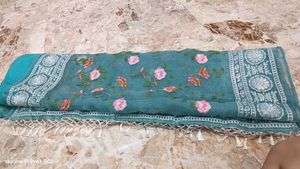 embroidery saree