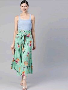 Floral Print Palazzo Pants