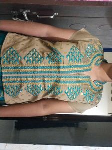 Beautiful Green Ethnic Traditional Dress Set