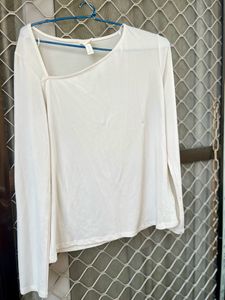 H&M WHITE TOP