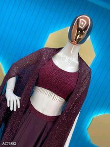Shrug With Koti And Skirt