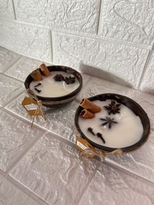 Spiced Coconut Candles