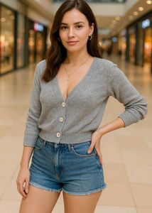 Pinterest Mango Shinny Cardigan C