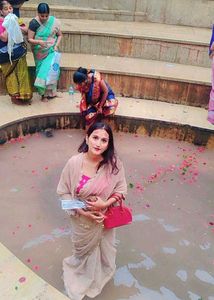 Elegant Beige Saree with blouse