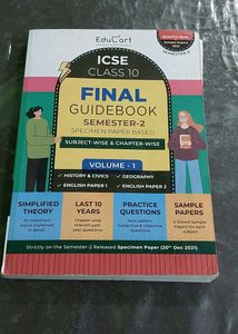 Icse Class 10 Guiide Book
