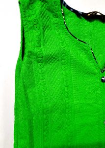 🌿 Elegant Green Kurta 🌿