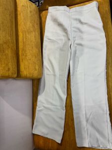Beige Coloured Formal Pants
