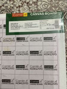 Camel Canvas Board