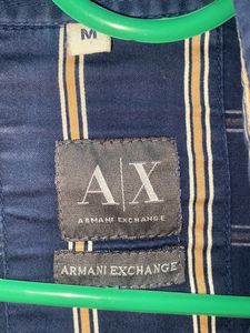 Armani Exchange Navy Lining Shirt