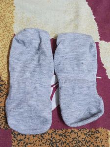 Grey Ankle Socks