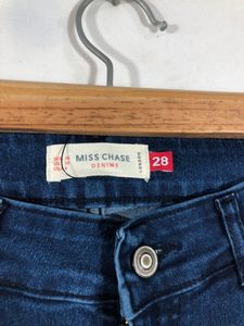 Dark Blue Skinny Fit Jeans(Women’s)