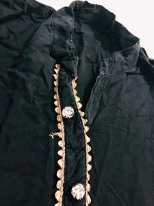 BLACK KURTA SET🖤