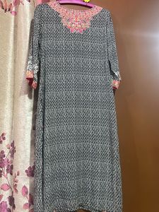 Biba Printed Kurta with Dupatta