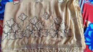 CREAM SAREE
