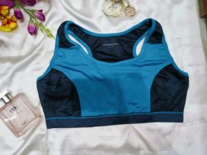 🇳🇿💫💕Stylish Teal &amp; Black Sports Bra