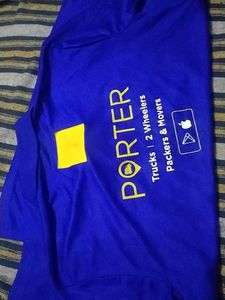 Porter Blue Polo Shirt-L