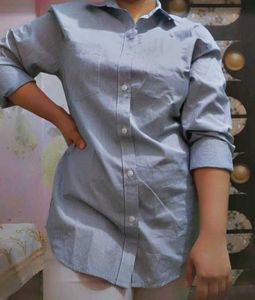 BRAND NEW Blue Striped Button-Down Shirt