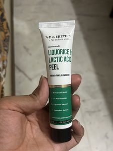 Liquorice And Lactic Acid Peel