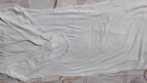 Embroidered White Kurti