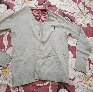 Grey Cardigan