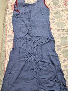 Embellished Blue Kurta