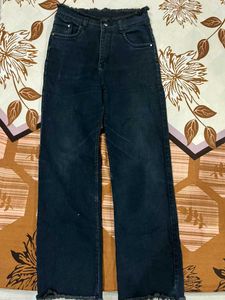 Black Girlish Jeans