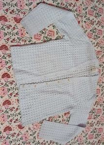 Light Blue Knit Cardigan