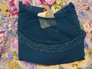 Blue Top with Detail