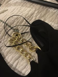 Zara Metal Trim Cut Out Bodycon Dress