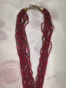 Beaded Statement Necklace
