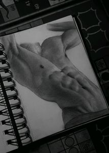 &#34;Strength In Form&#34; Pencil Sketch On 11×15cm