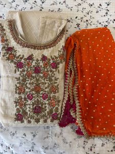 Elegant Embroidered Salwar Kameez