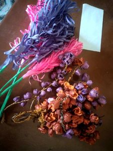 Colorful  Handmade Artificial Flowers