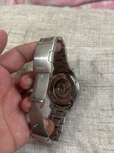 Fossil Automatic Watch. Transparent Case Back