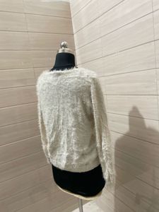 Marks &amp; spncer Cute Panda Print Fuzzy Sweater