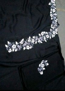 Elegant Embroidered Abaya