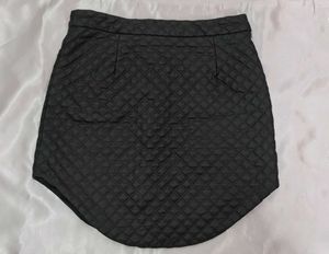 Quilted Mini Skirt